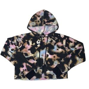 Wild Fable Oversized Tie Die Cropped Cozy Hoodie Sz XS